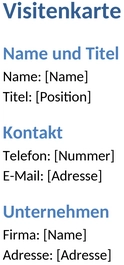 visitenkarte-modern