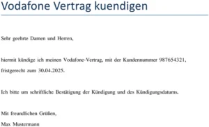 vodafone-vertrag-kuendigen-vorlage