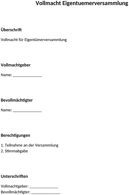 vollmacht-eigentuemerversammlung
