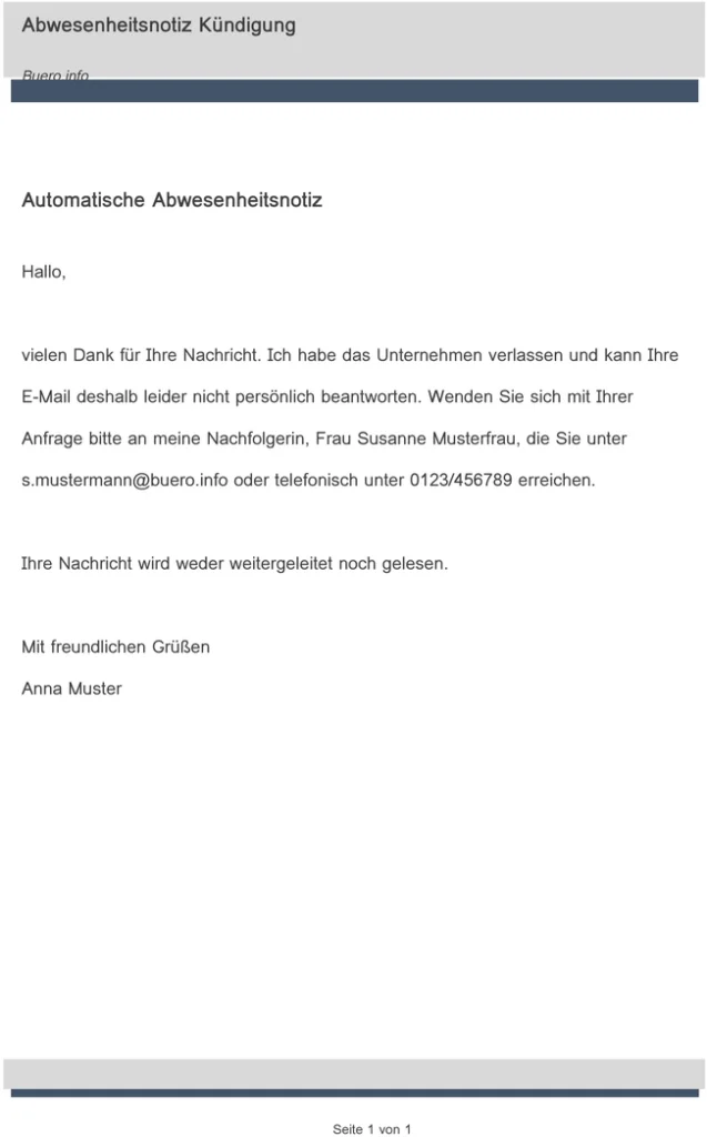 vorlage-abwesenheitsnotiz-kuendigung