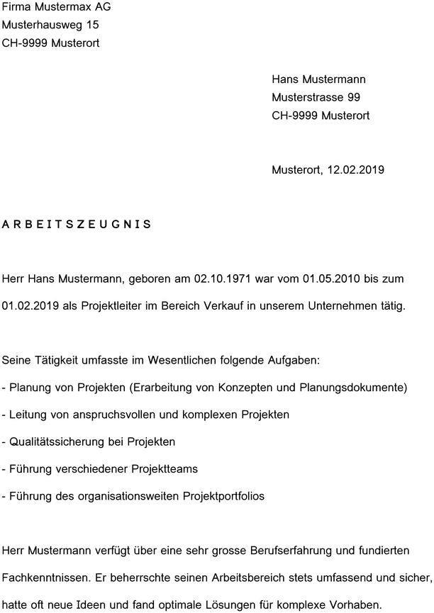 vorlage-arbeitszeugnis-fuer-mitarbeiter