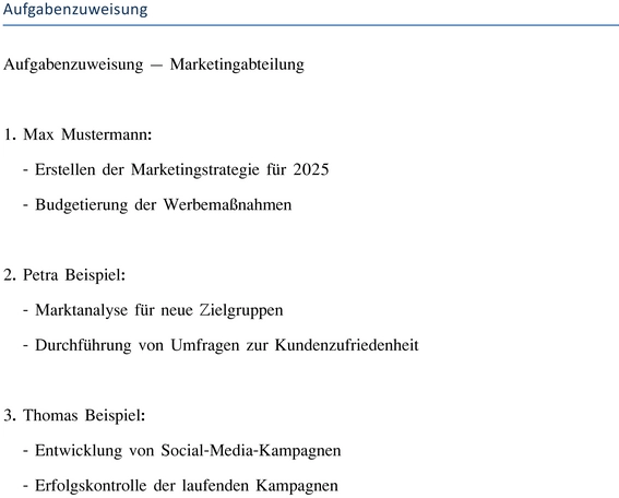 vorlage-aufgabenzuweisung-marketingabteilung