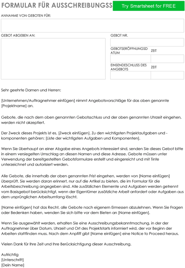 vorlage-ausschreibungsformular-angebotseinholung