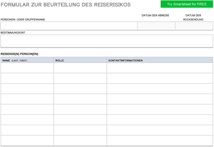 vorlage-beurteilung-reiserisiko