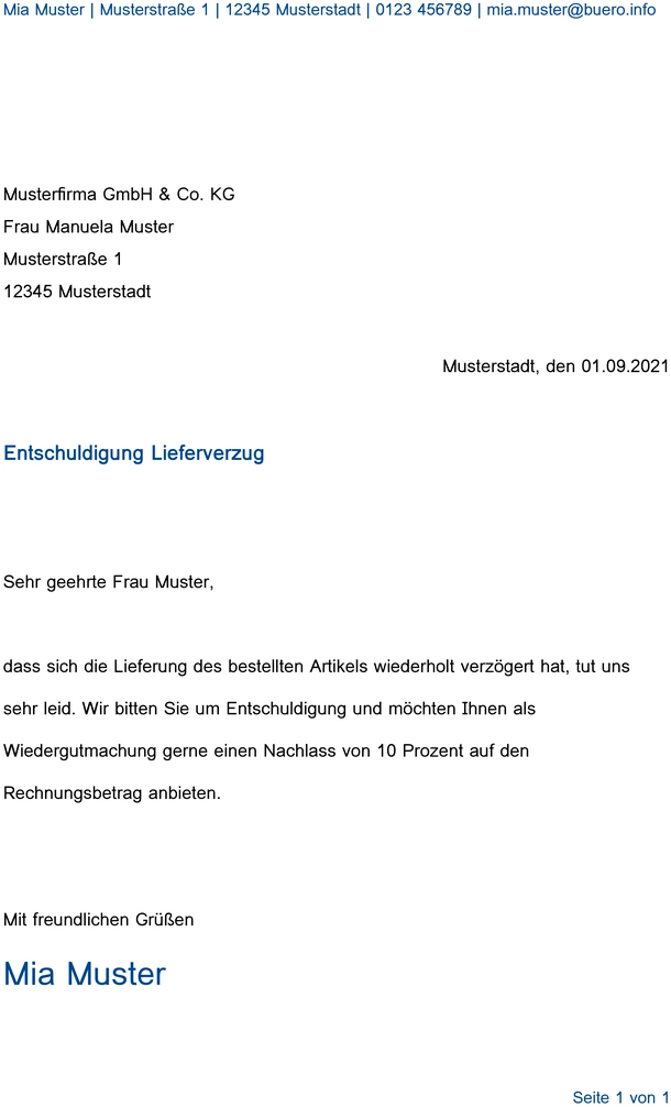 vorlage-entschuldigung-bei-lieferverzug