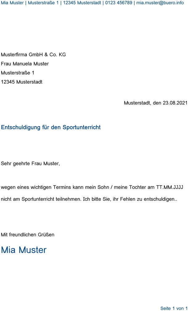 vorlage-entschuldigung-sportunterricht-kinder-schule