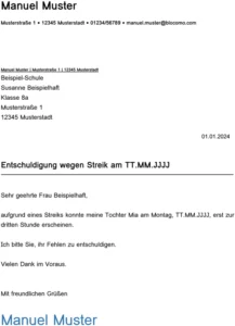 vorlage-entschuldigung-streik-schule