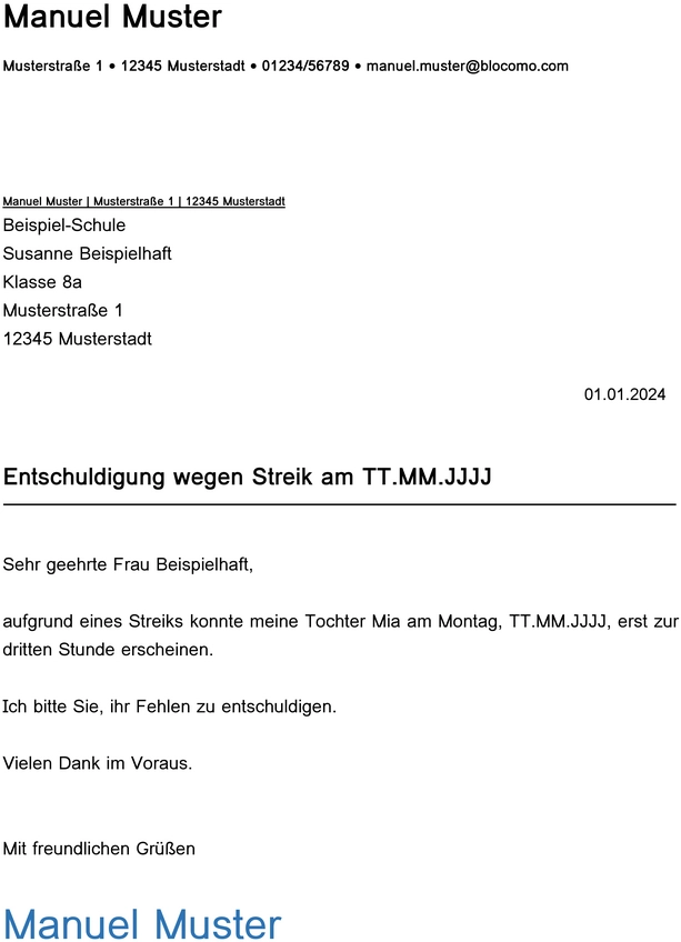 vorlage-entschuldigung-streik-schule