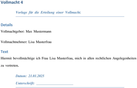 vorlage-fuer-die-erteilung-einer-vollmacht