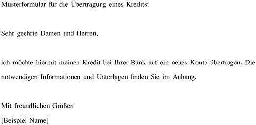 vorlage-fuer-die-uebertragung-eines-kredits