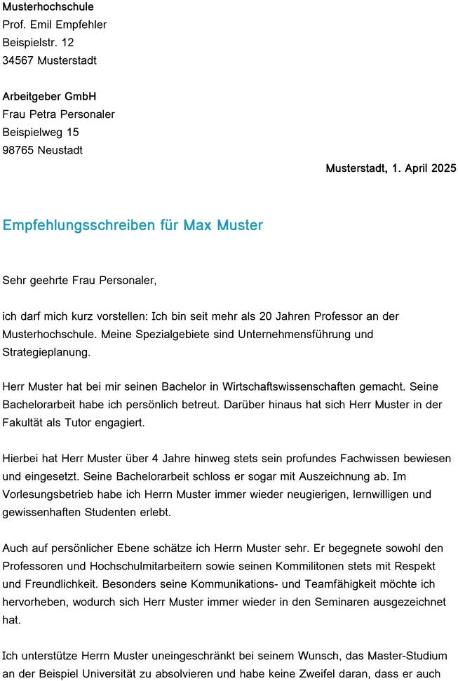 vorlage-fuer-ein-einwandfreies-empfehlungsschreiben-als-professor