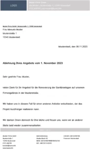 vorlage-fuer-eine-professionelle-angebotabsage