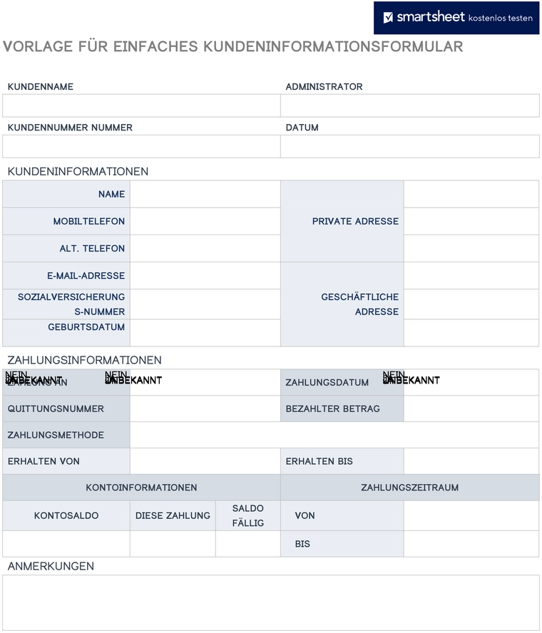 vorlage-fuer-einfaches-kundeninformationsformular
