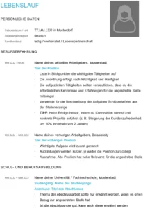 vorlage-fuer-lebenslauf-gestalten-mit-word