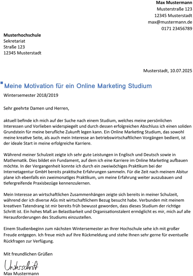 vorlage-fuer-motivationsschreiben-online-marketing-studium