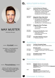 vorlage-lebenslauf-bewerbung-personalwesen