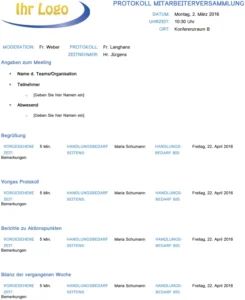 vorlage-protokoll-mitarbeiterversammlung