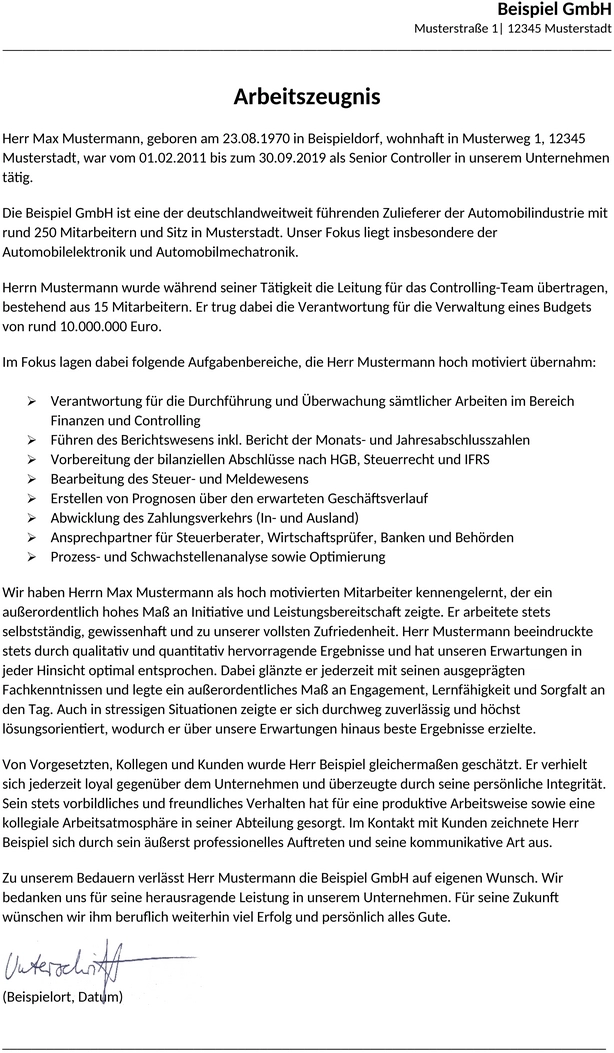 vorlage-qualifiziertes-arbeitszeugnis