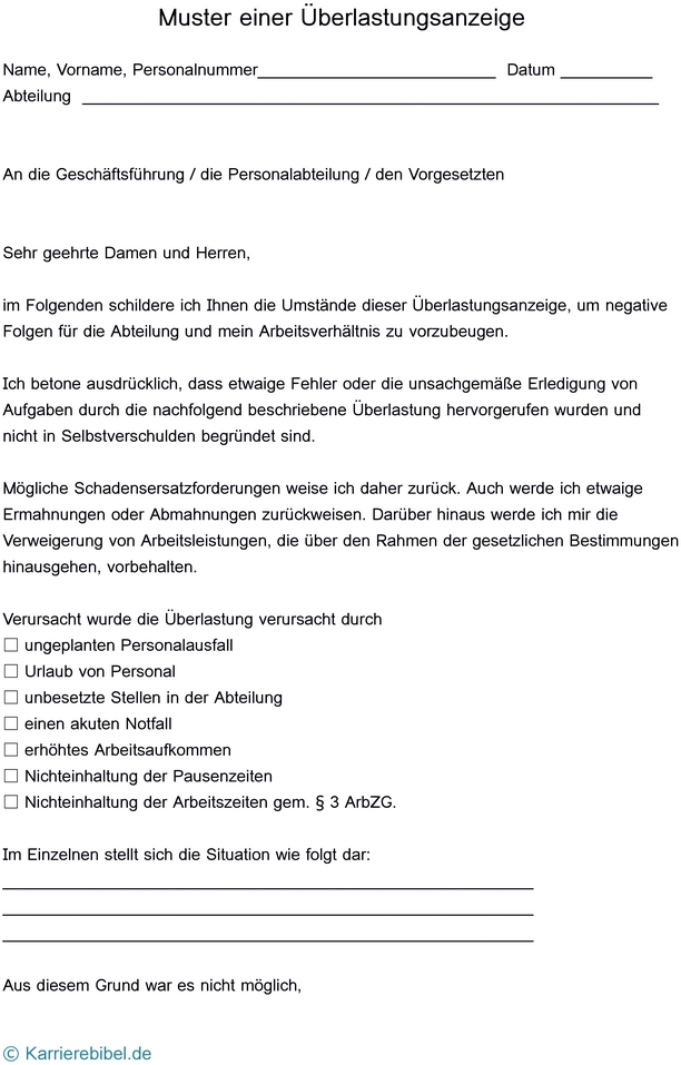 vorlage-ueberlastungsanzeige-gestalten