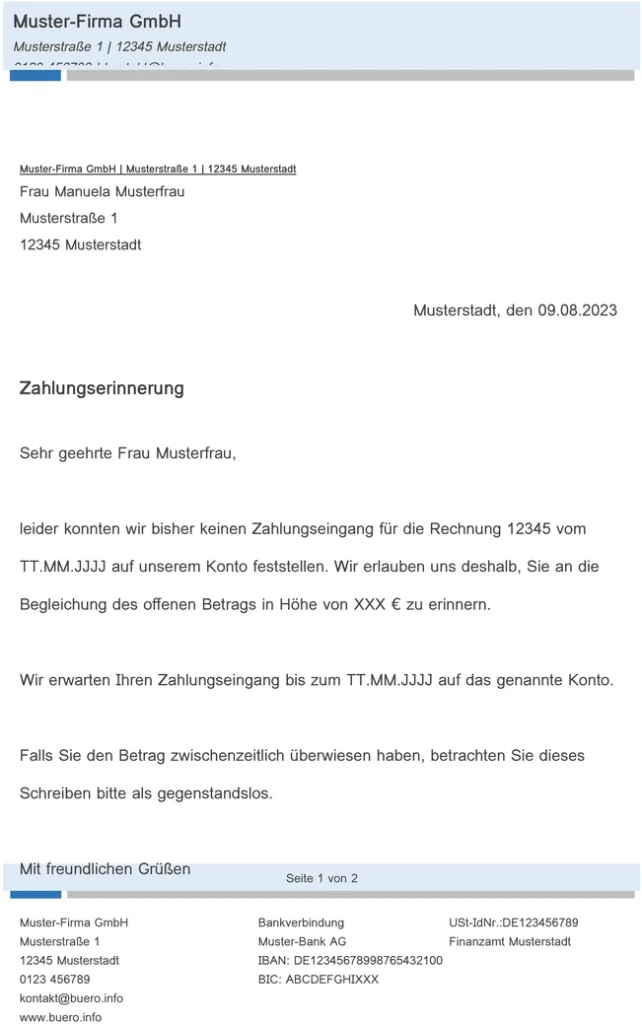 vorlage-zahlungserinnerung-erstellen-fuer-unternehmen