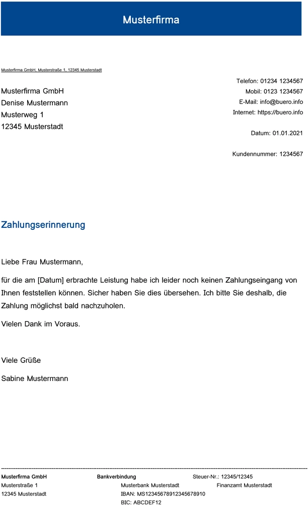 vorlage-zahlungserinnerung-fuer-unternehmen
