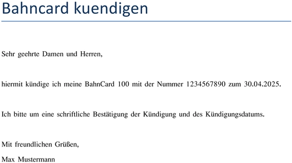 vorlage-zur-kuendigung-einer-bahncard