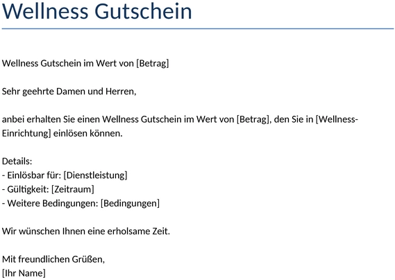 wellness-gutschein