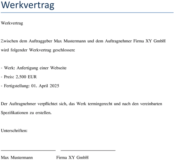 werkvertrag-fuer-die-anfertigung-einer-webseite