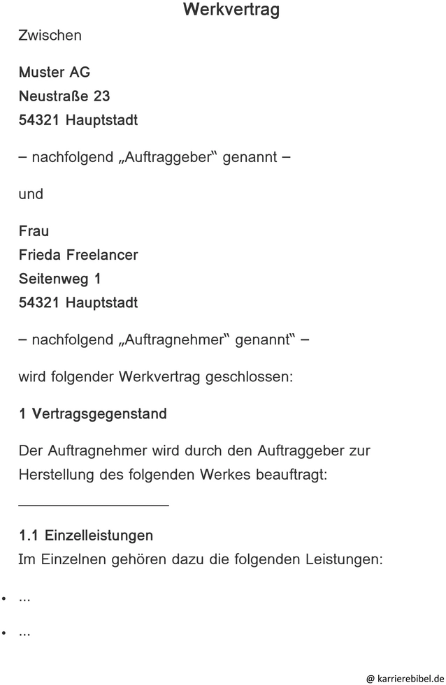 werkvertrag-vorlage-fuer-rechtssichere-vereinbarungen