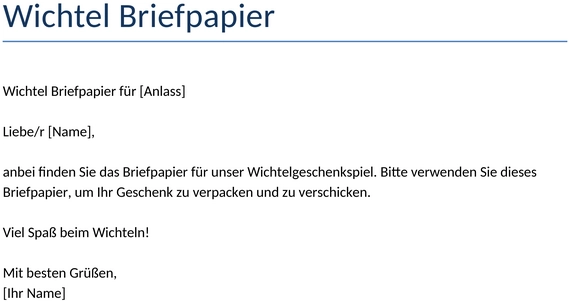 wichtel-briefpapier