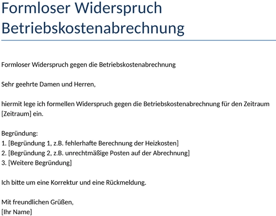 widerspruch-betriebskostenabrechnung