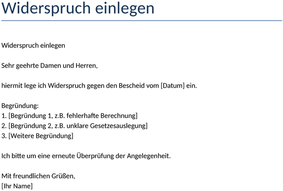 widerspruch-einlegen