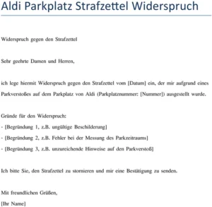 widerspruch-gegen-aldi-parkplatz-strafzettel
