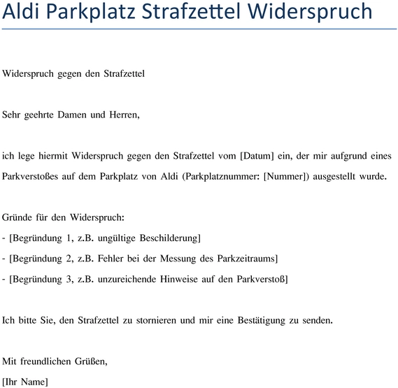 widerspruch-gegen-aldi-parkplatz-strafzettel