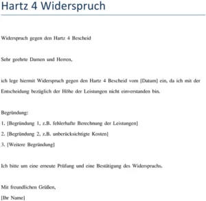 widerspruch-gegen-hartz-4-bescheid-vorlage