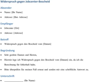 widerspruch-gegen-jobcenter-bescheid-erstellen