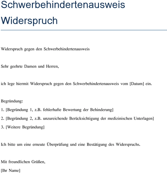 widerspruch-gegen-schwerbehindertenausweis-vorlage