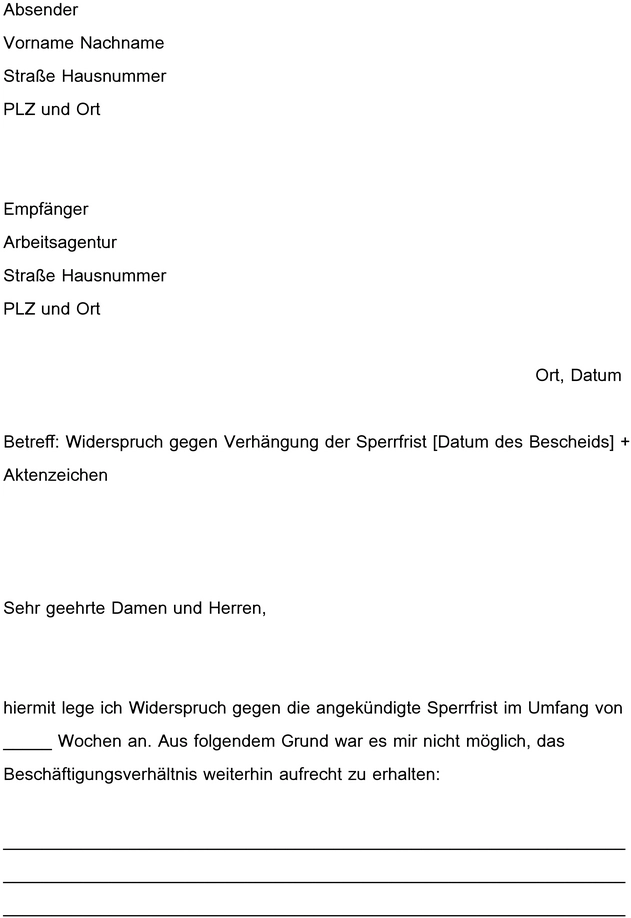 widerspruch-gegen-sperrfrist-vorlage