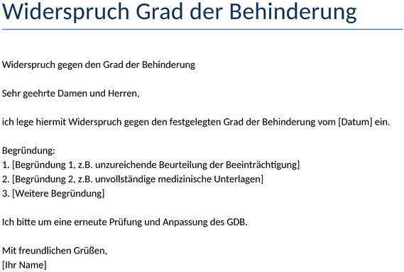 widerspruch-grad-der-behinderung