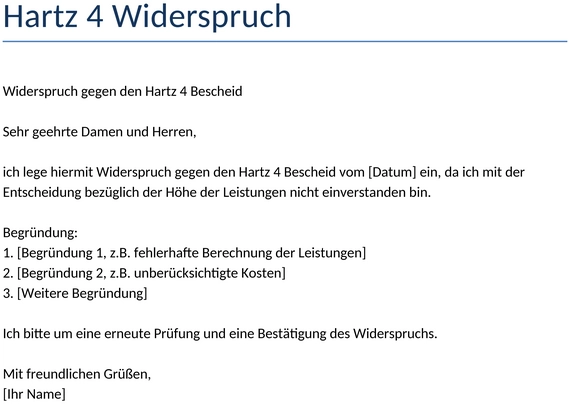 widerspruch-hartz-4-bescheid
