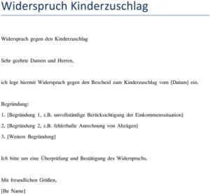 widerspruch-kinderzuschlag-vorlage-erstellen