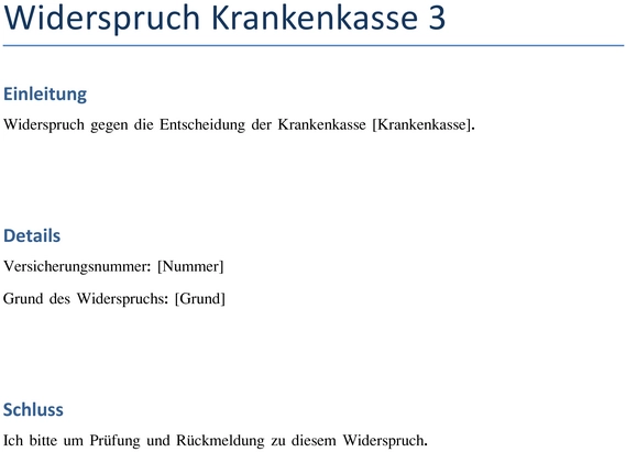 widerspruch-krankenkasse-vorlage