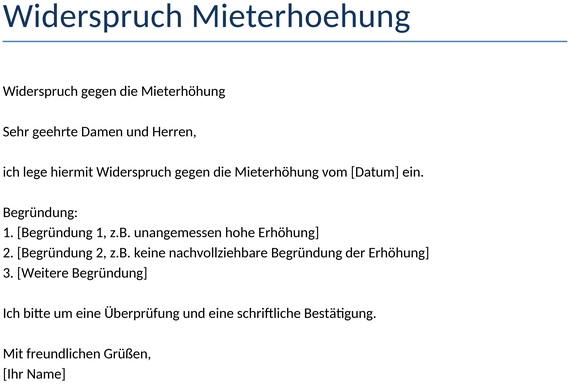 widerspruch-mieterhoehung