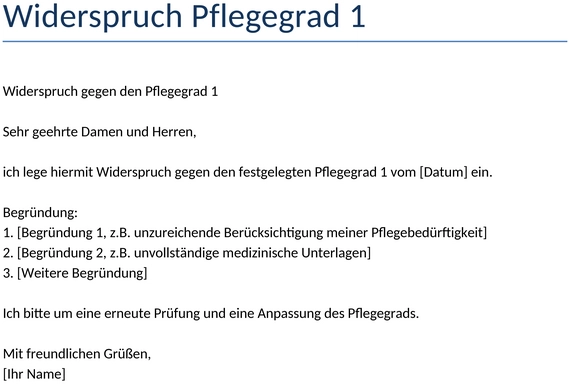 widerspruch-pflegegrad