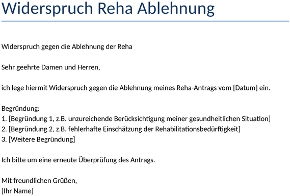 widerspruch-reha-ablehnung