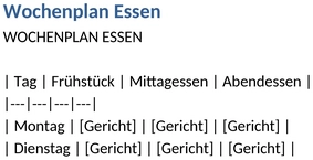 wochenplan-essen
