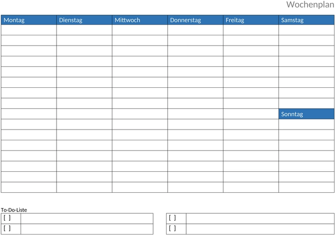 wochenplan-vorlage