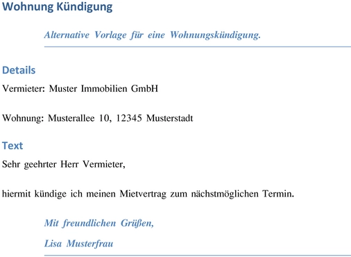 wohnung-kuendigung-muster-fuer-mietvertragskuendigung