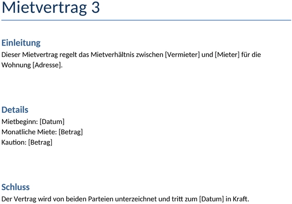 wohnung-mietvertrag