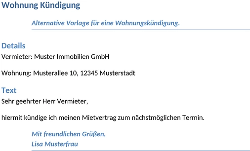 wohnungskuendigung-vorlage